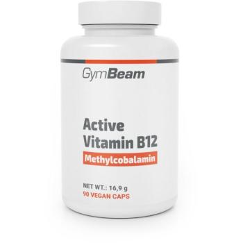 GymBeam Aktív B12-vitamin (Methylkobalamin), 90 kapszula kép