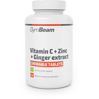 GymBeam C-vitamin + cink + gyömbérkivonat 90 tabletta kép
