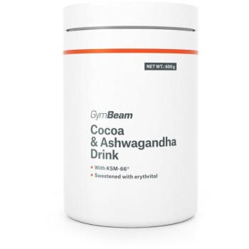 GymBeam Cocoa & Ashwagandha Drink 600 g kép