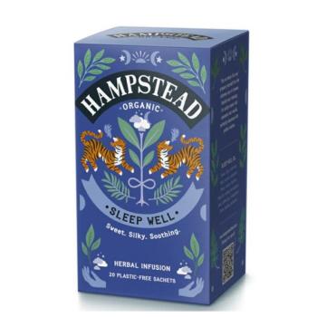 Hampstead Tea London BIO gyógynövényes jó éjszakát tea, 20 db kép