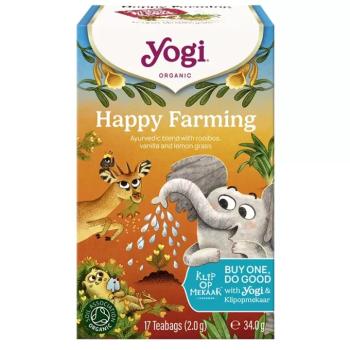 Happy Farming - Boldog Farm bio tea - Yogi Tea kép
