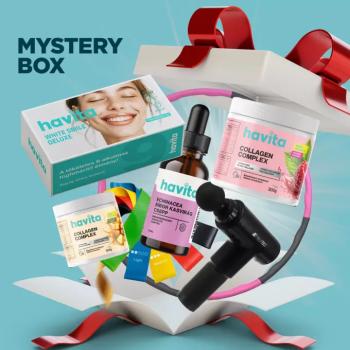 HAVITA Mystery Box – Vitaminok & Fitnesz Meglepetéscsomag