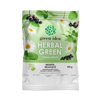 Herbal green – gyógynövényes cukorka 100 g – Green idea