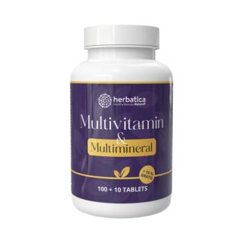Herbatica Multivitamin és Multimineral – 110 tabletta kép