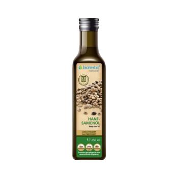 Hidegen sajtolt kenderolaj - 250 ml - Bioherba kép