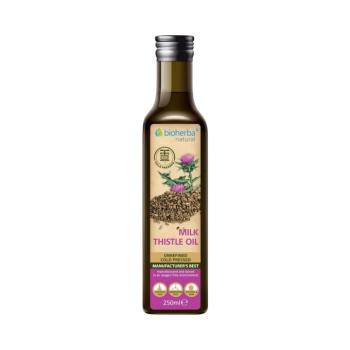 Hidegen sajtolt máriatövisolaj – 250 ml – Bioherba kép