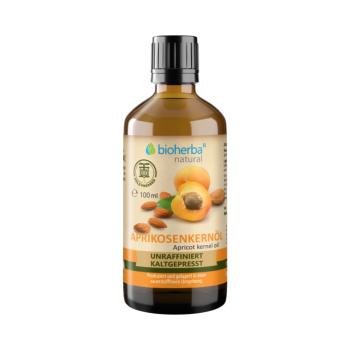 Hidegen sajtolt sárgabarackmag-olaj - 100 ml - Bioherba kép
