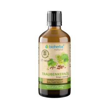 Hidegen sajtolt szőlőmagolaj - 100 ml - Bioherba kép