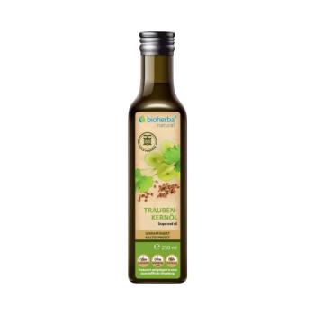 Hidegen sajtolt szőlőmagolaj - 250 ml - Bioherba kép