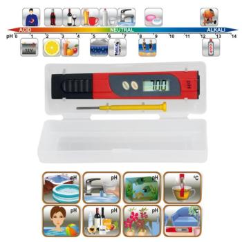 HOME pH teszter és hőmérő PHT 01 kép