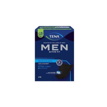 Inkontinencia betét férfiaknak, 140ml, 14db, Tena Men Active Fit kép