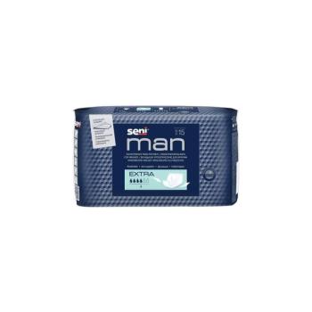 Inkontinencia betét férfiaknak, 400ml, 15db, Seni Man Extra kép