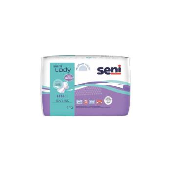 Inkontinencia betét, Seni Lady Slim Extra 15db, 524ml kép