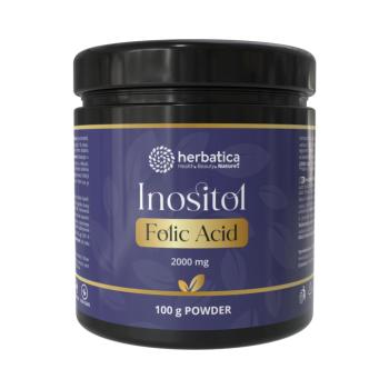Inozitol + folsav - 100 g por - Herbatica kép