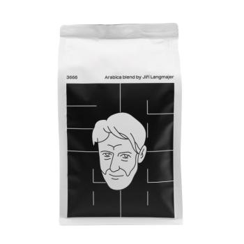 Jiří Langmajer kávé - Arabica Blend, 500 g, Gabona kép