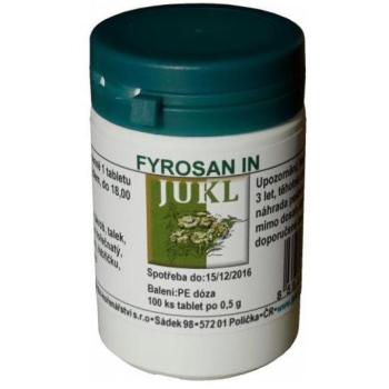 Jukl Fyrosan IN tabletta kép