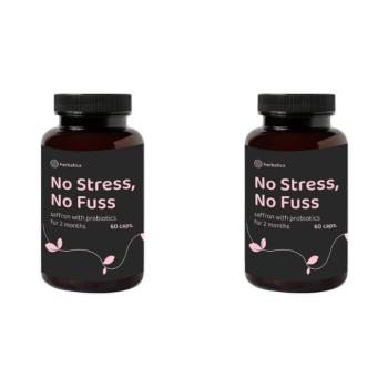 Kedvezményes szett: 2 x Stressz és aggodalom nélkül – sáfrány probiotikumokkal – 60 kapszula – Herbatica kép