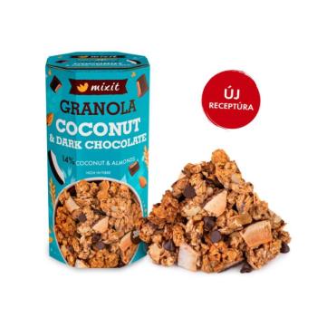 Kemencés granola - Kókusz és étcsokoládé kép