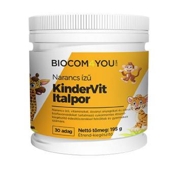 Kindervit narancs ízű italpor - Biocom kép