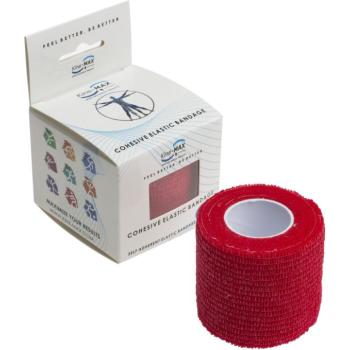 Kine-MAX Cohesive Elastic Bandage 5 cm × 4,5 m, piros kép