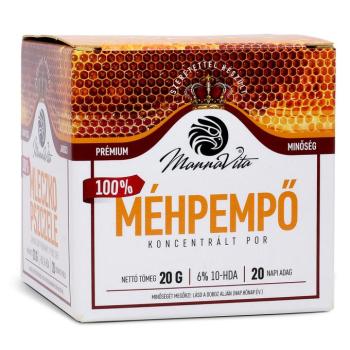 Koncentrált Méhpempő POR 6% 10-HDA tartalommal, 20g kép