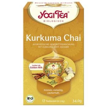 Kurkuma chai bio tea - Yogi Tea kép