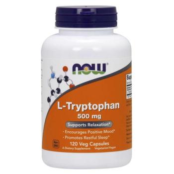 L-Tryptophan 500 mg - 120 Veg Capsules kép