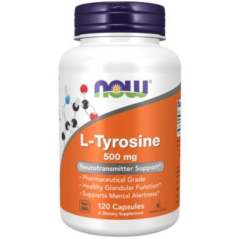 L-Tyrosine 500 mg - 120 Capsules kép