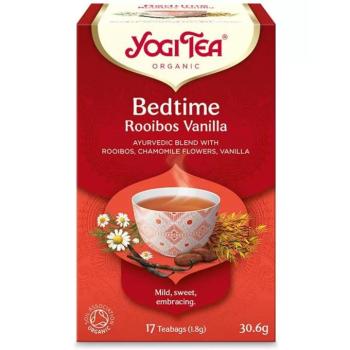 Lefekvés előtti bio tea rooibos és vanília ízesítéssel - Yogi Tea kép