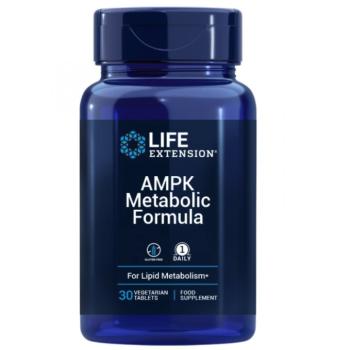 Life Extension AMPK Metabolic Formula, metabolikus aktivátor, 30 tabletta, EU kép