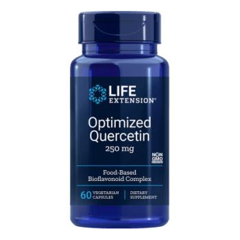 Life Extension, optimalizált kvercetin, kvercetin, 250 mg, 60 növényi kapszula kép