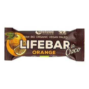 Life Food - Bar Lifebar narancs csokoládéban, 40 g kép