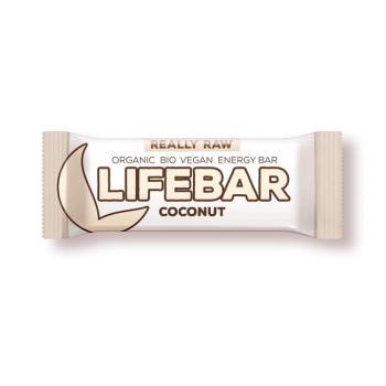 LifeFood - Lifebar kókuszpálca BIO, RAW, 47 g kép