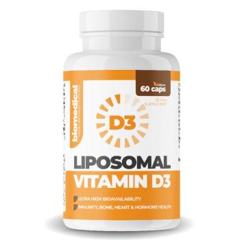 Liposzomális D3-vitamin kapszula 60 kapsz. kép