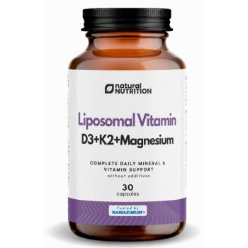 Liposzómás D3 + K2 vitamin + magnézium kapszula 30 kapsz. kép