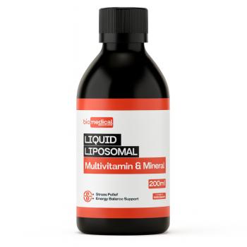 Liposzómás multivitamin és ásványi anyagok 200ml Ízesítetlen