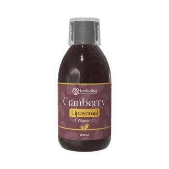Lipozomális Cranberry Extract + C-vitamin - 200 ml - Herbatica kép