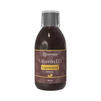 Lipozomális D3-vitamin 2000 IU – 200 ml – Herbatica kép