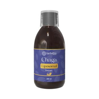 Lipozómás chaga kivonat (40% poliszacharid) – 200 ml – Herbatica kép