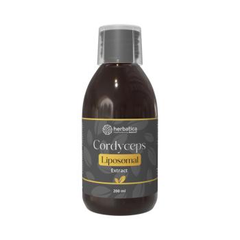 Lipozómás Cordyceps kivonat (40% poliszacharid) - 200 ml - Herbatica kép