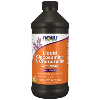 Liquid Glucosamine & Chondroitin with MSM - 16 oz. /szavatossági idő: 2026-10-31