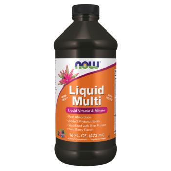 Liquid Multi, Wild Berry Flavor - 16 oz. kép