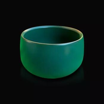 M Matcha Chawan kerámia teáscsésze - Zöld kép
