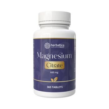 Magnézium-citrát 600 mg - 365 tabletta - Herbatica