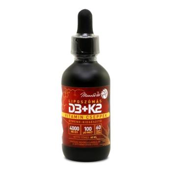 Mannavita Liposzómás D3 + K2 (MK-7) Forte cseppek, 60 ml (3 db) kép