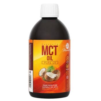 Mannavita MCT olaj tiszta C8 100% kaprilsavval • 500 ml (3 db) kép