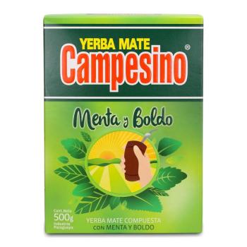 Mate tea Campesino menta + boldo, 500g kép