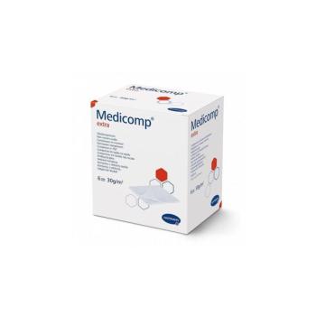 Medicomp Extra steril sebkötöző, sebpárna, 7,5x7,5cm, 50db kép