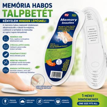 Memória habos talpbetét kép