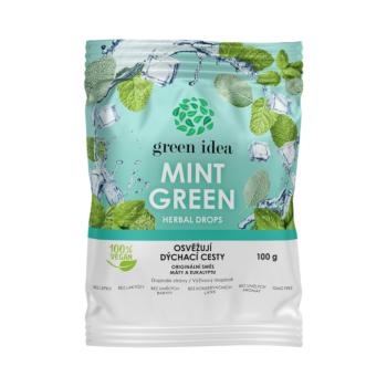 Mint Green gyógynövényes cukorkák mentával és eukaliptusszal 100 g – Green idea kép